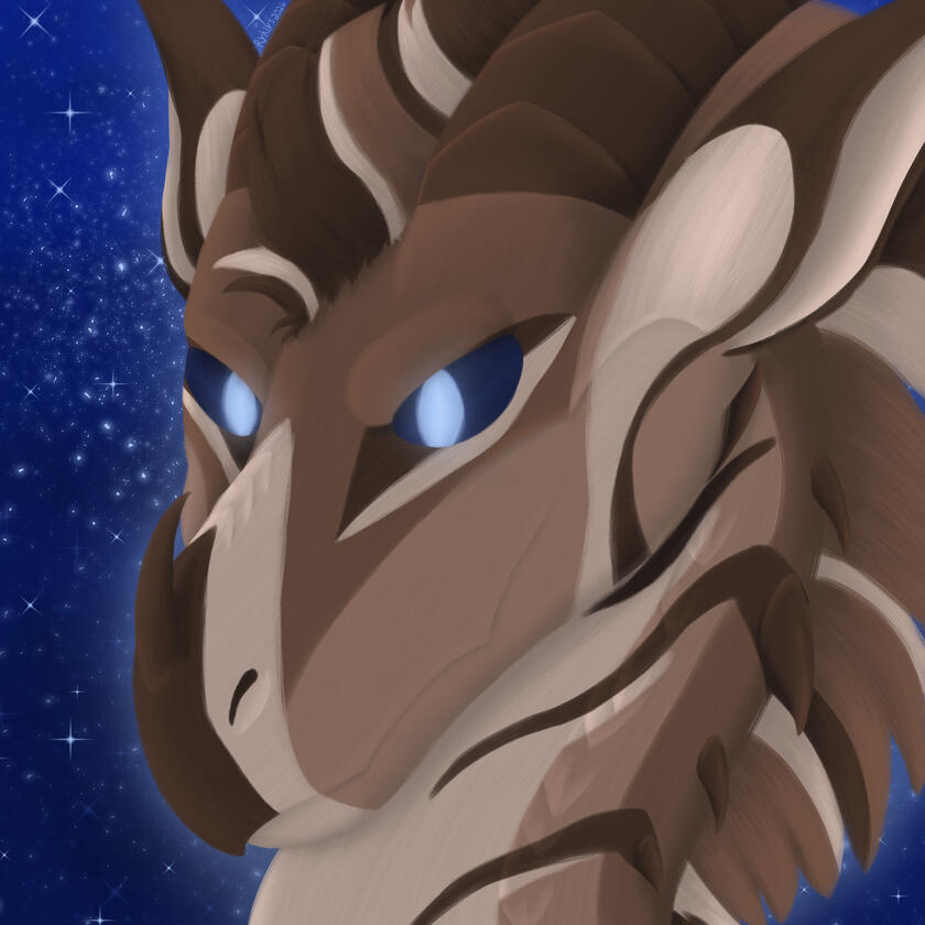 Skink Painted Headshot Skink Painted Headshot