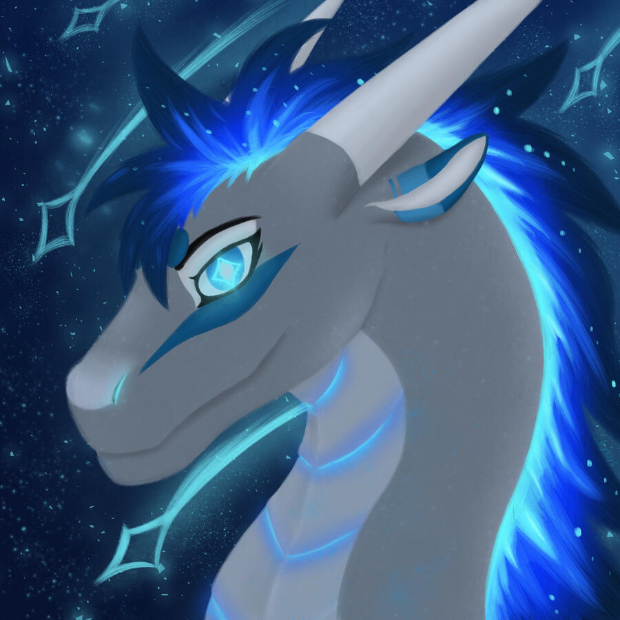 Silver Painted Headshot